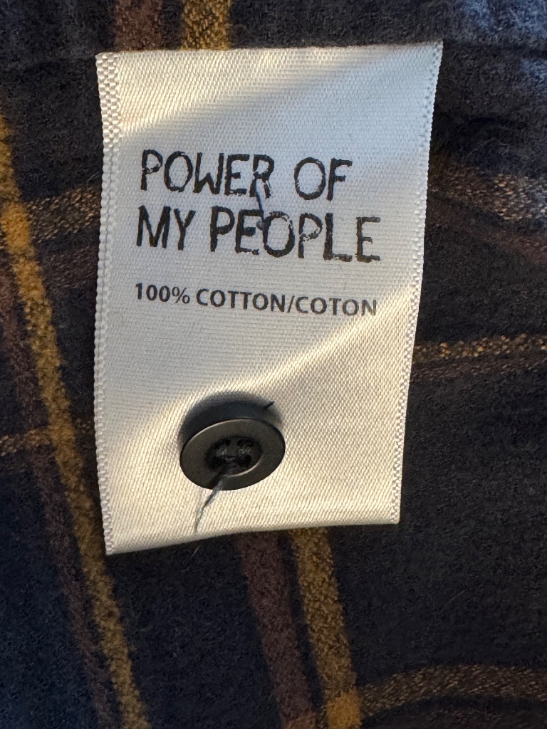 Power Of My People Pomp - Plaid Flannel Size S/P - The Gentlewoman Proper Fit — image 7 of 8
